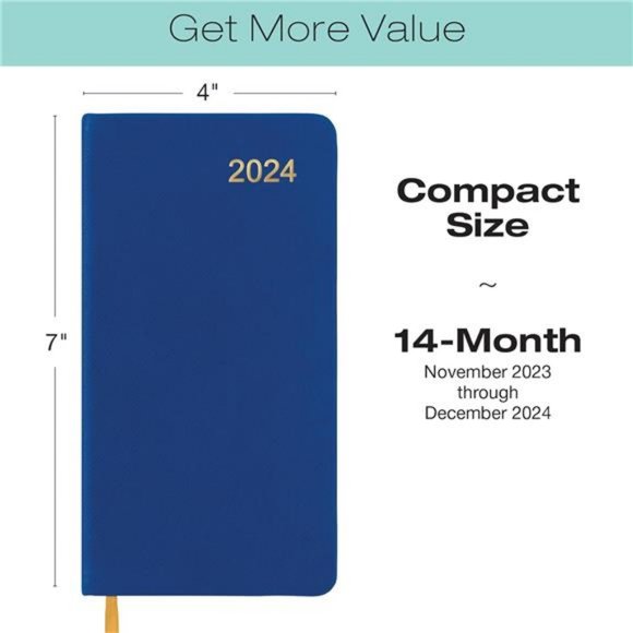 2025 Pocket Planner/Pocket Calendar 14 Months - Picture 3 of 7